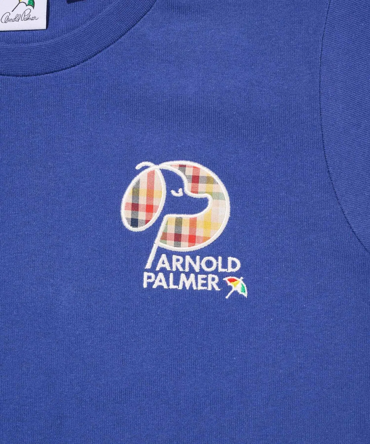 Детская футболка с принтом с длинным рукавомDog Motif Arnold Palmer, Dark Blue — фото 4