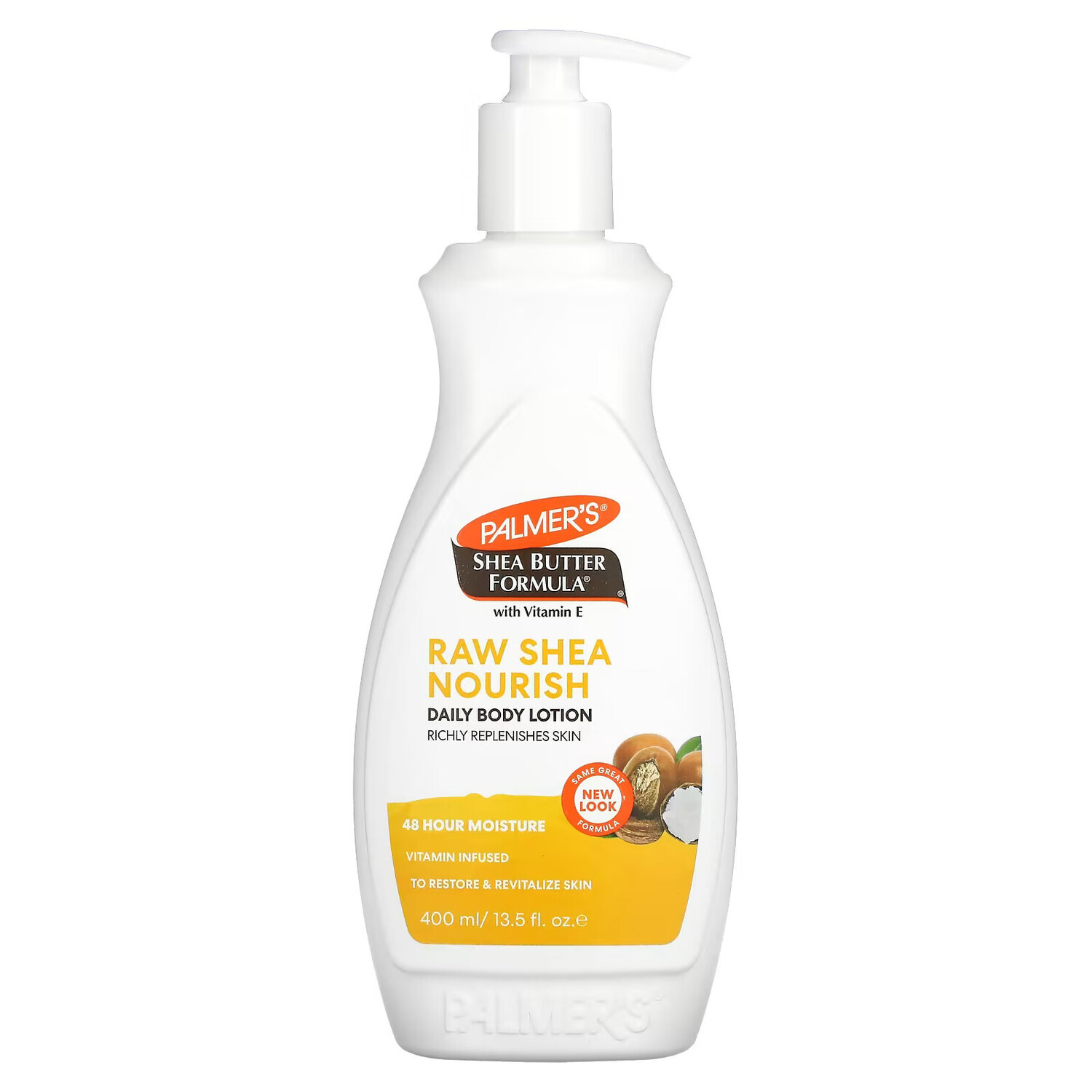 

Palmer's, Shea Butter Formula, питательный лосьон для тела с необработанным маслом ши и витамином Е, для ежедневного применения, 400 мл (13,5 жидк. унции)