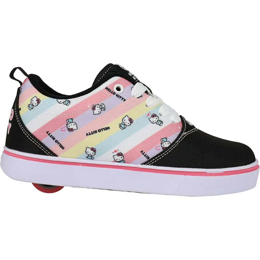Детские кроссовки Hello Kitty Pro20 Nova с роликами Heelys, Black/Pink/White/Multi