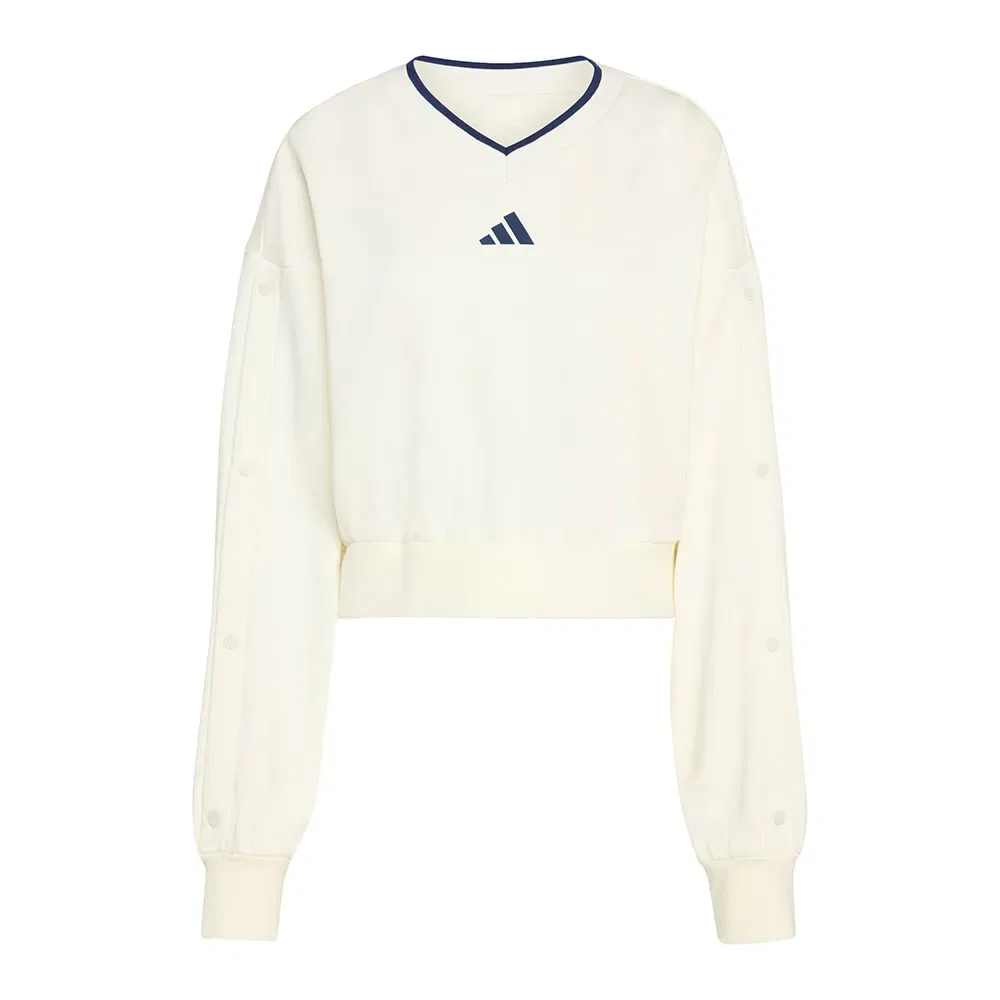 Свитшот Stadium Crew Adidas, белый — фото 3