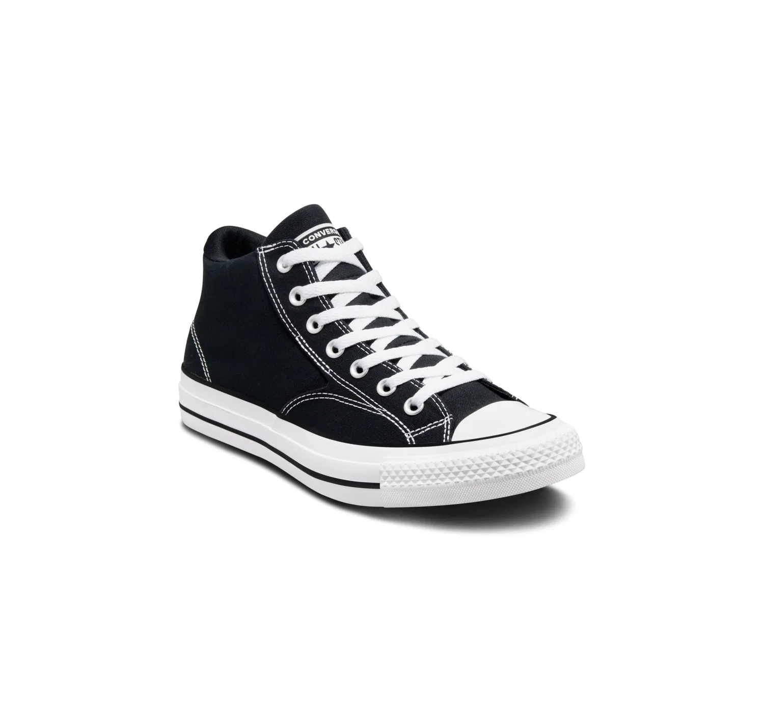 Детские кеды для мальчиков с принтом Chuck Taylor All Star Eva Lift Canvas Platform Converse, Black White Black — фото 3
