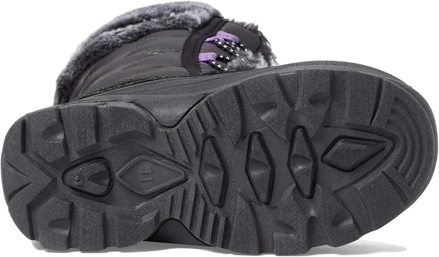 Детские ботинки для девочек Kamik Kids Star 3 Kamik, Charcoal/Orchid — фото 3