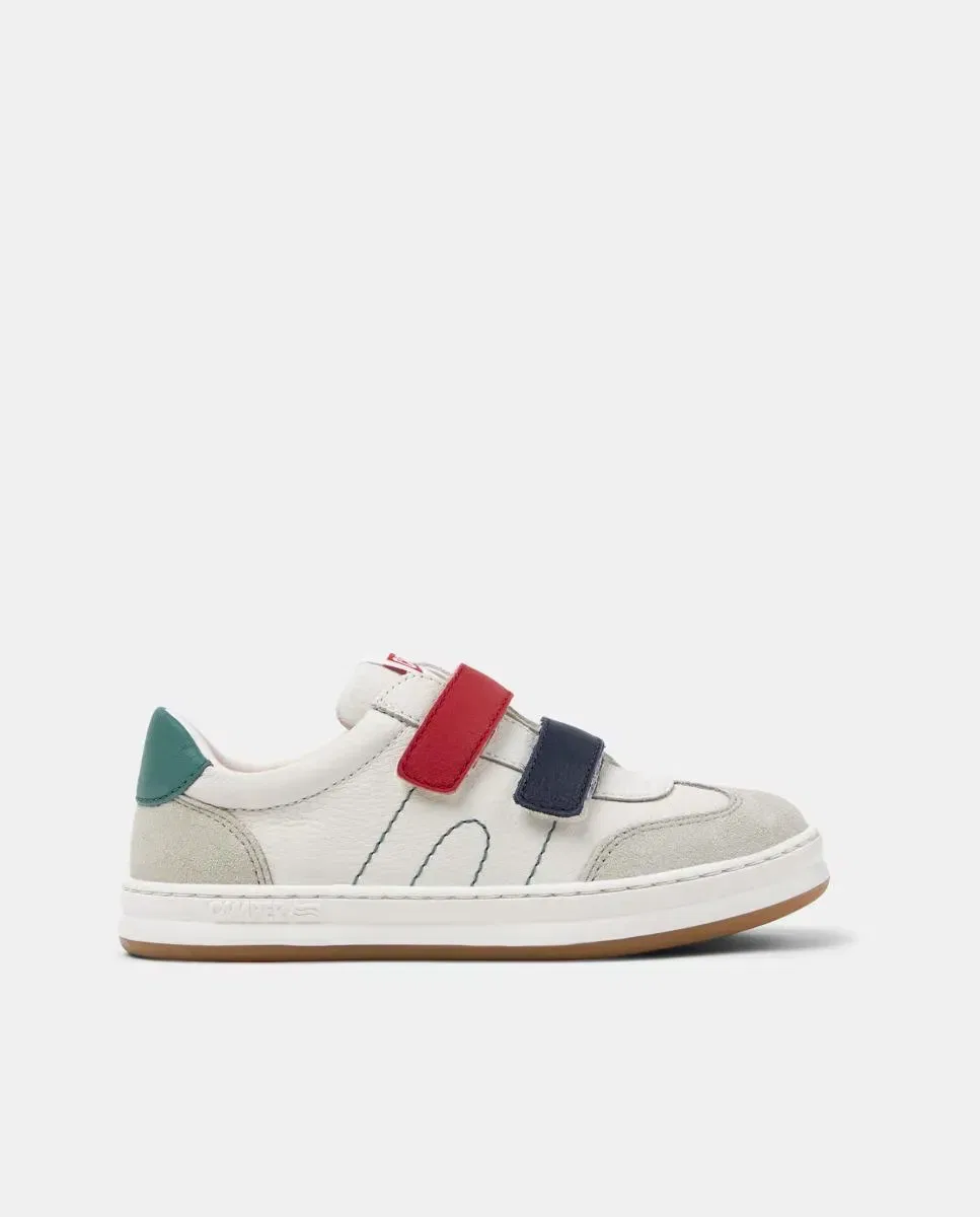 Кроссовки детские Camper Runner Four кожаные, белые