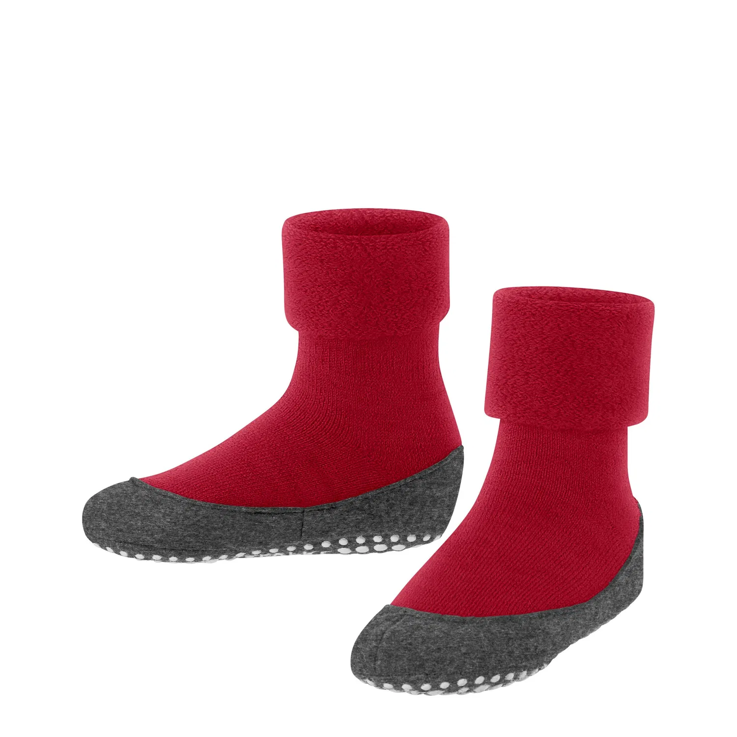 Детские домашние носки с противоскользящей подошвой FALKE, Red Pepper