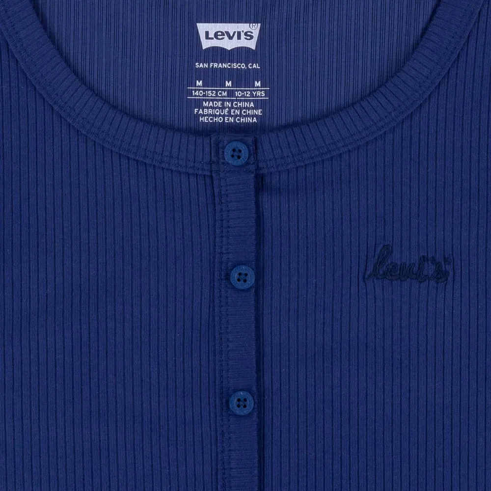 Футболка с круглым вырезом Ribbed Knit Levi´S, синий — фото 3