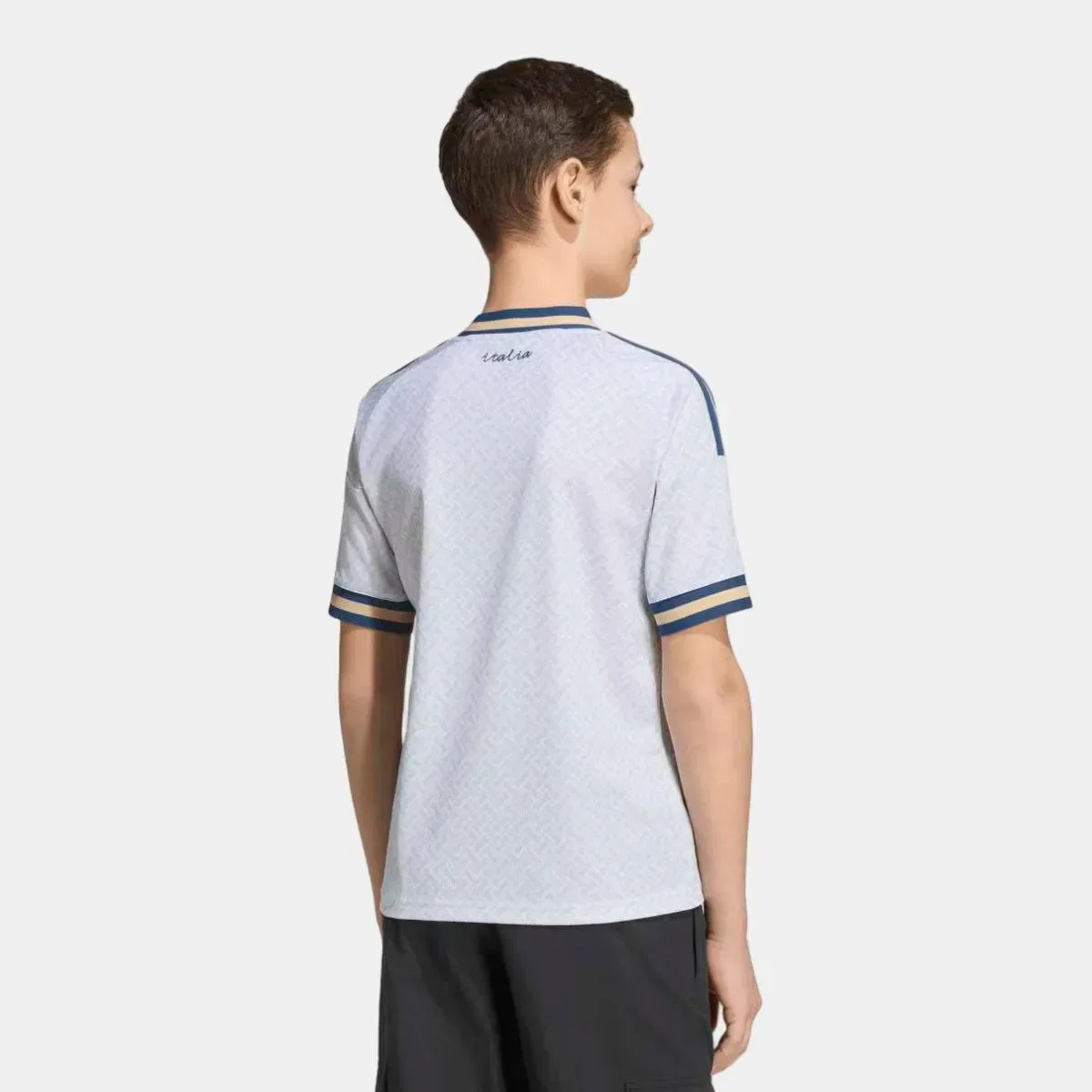 Детская футболка для мальчиков с принтом Italia Mundial 2026 adidas, Azul — фото 4