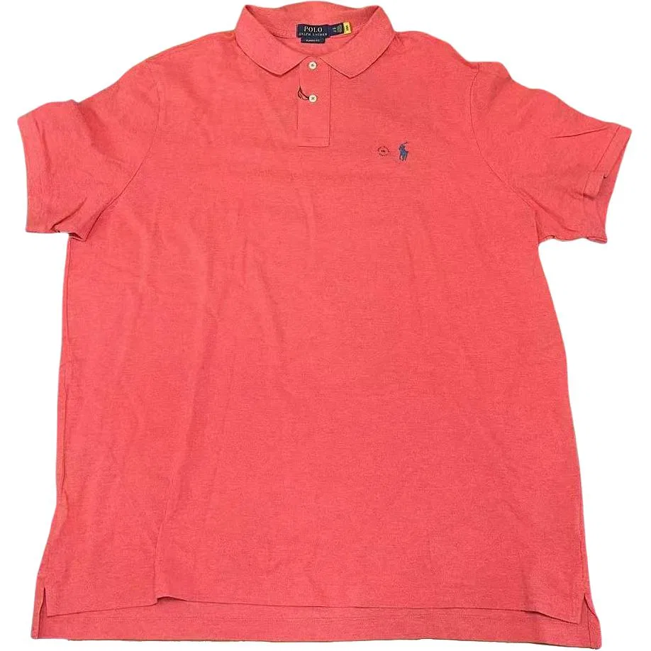 Мужская футболка-поло с коротким рукавом Polo Ralph Lauren, Red