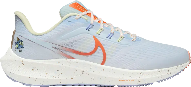 

Кроссовки Nike Wmns Air Zoom Pegasus 39 'Light Thistle Safety Orange', фиолетовый