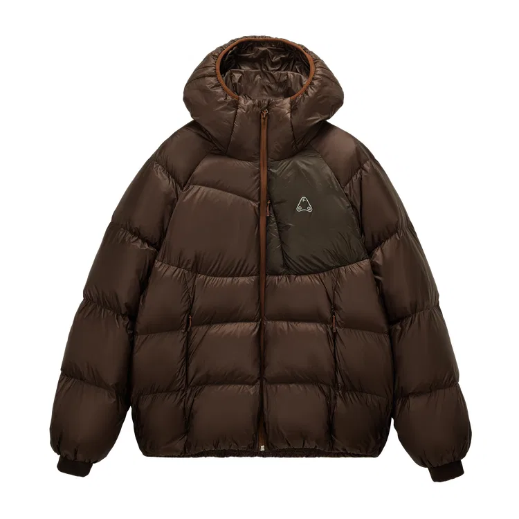 Детское пуховое пальто с капюшоном FPA, Brown