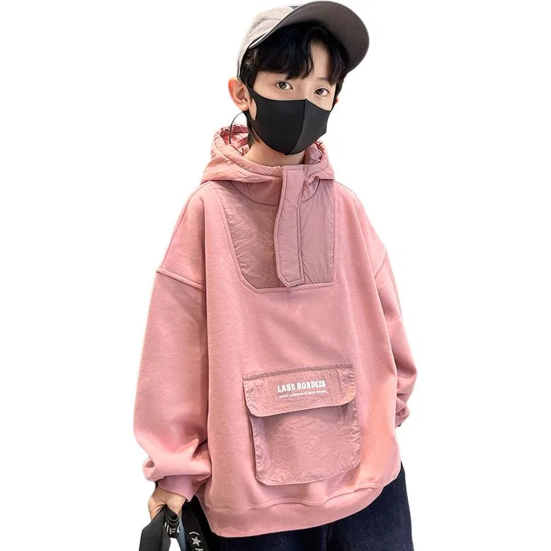 Детский свитшот с капюшоном Lanza, Pink