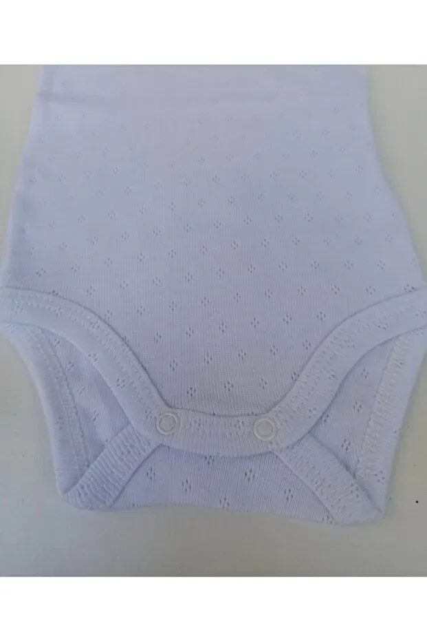 Детское боди для новорожденных для девочек хлопковое Özdemirli Bebe, White — фото 2