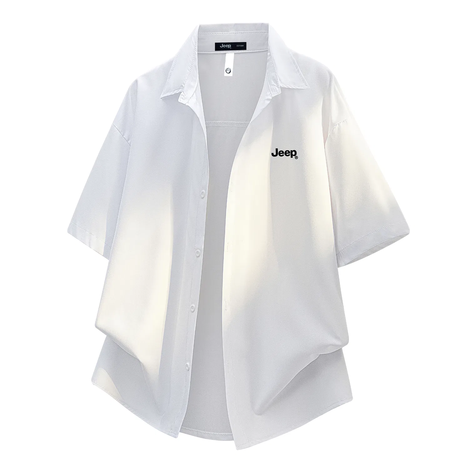 Детская рубашка с принтом Jeep Leisure Collection, White