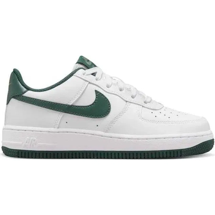 Кроссовки повседневные с кожаным верхом Air Force 1 GS Nike, Зеленый