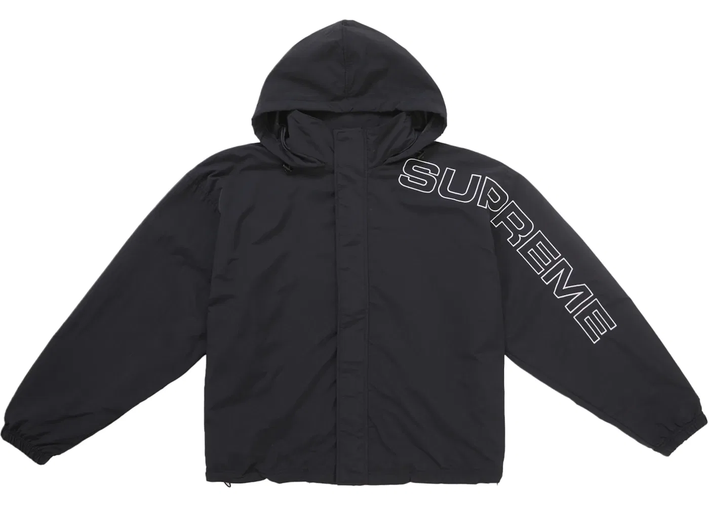 Мужская куртка с принтом Supreme Spellout (FW24), Black