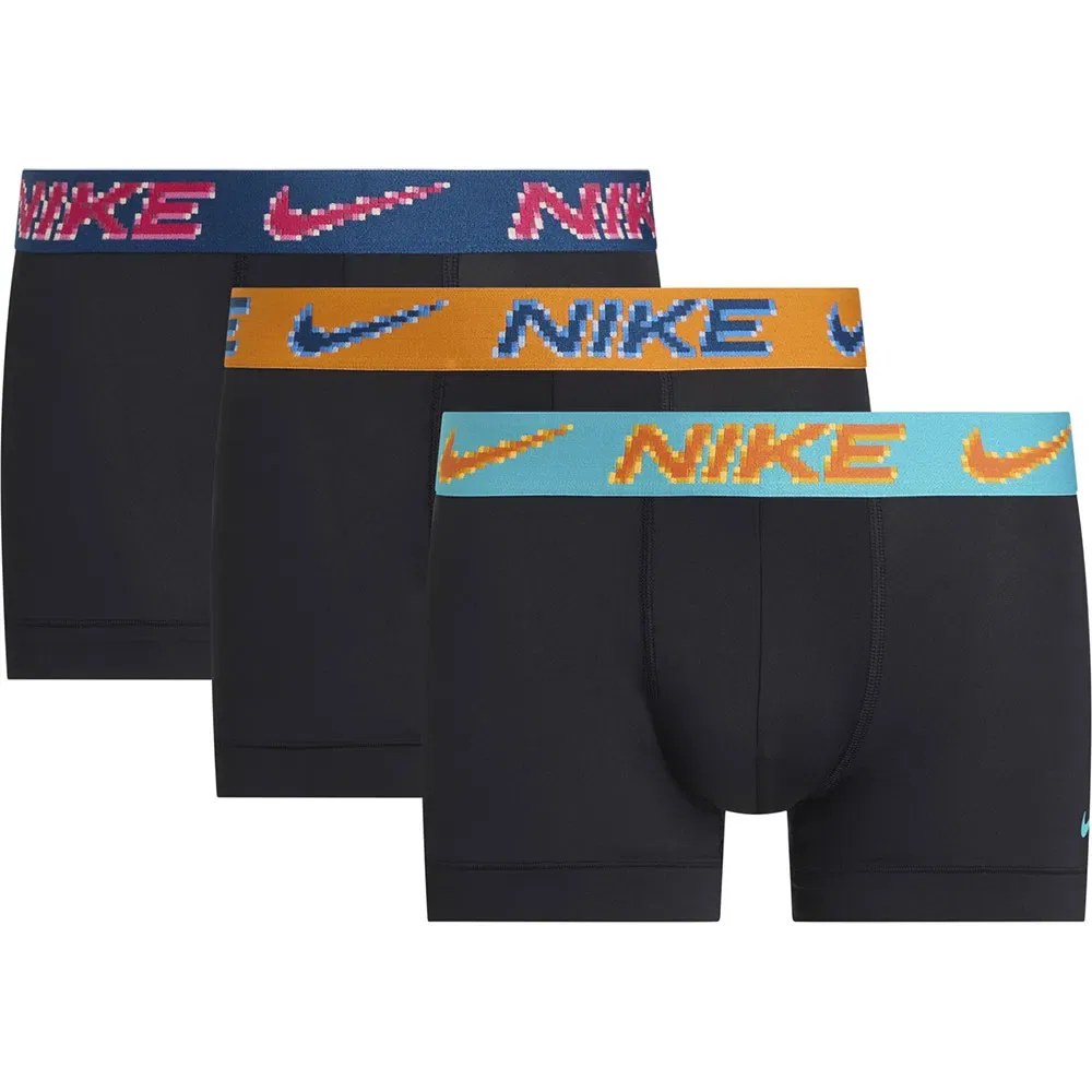 Комплект трусов Nike Dri-Fit ES Trunk 3 шт, черный