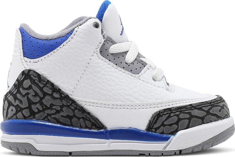 

Кроссовки Air Jordan 3 Retro TD Racer Blue, белый