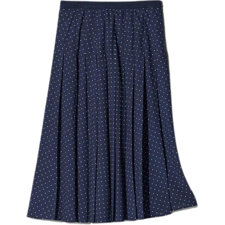 Юбка длинная повседневная UNIQLO, Navy Blue