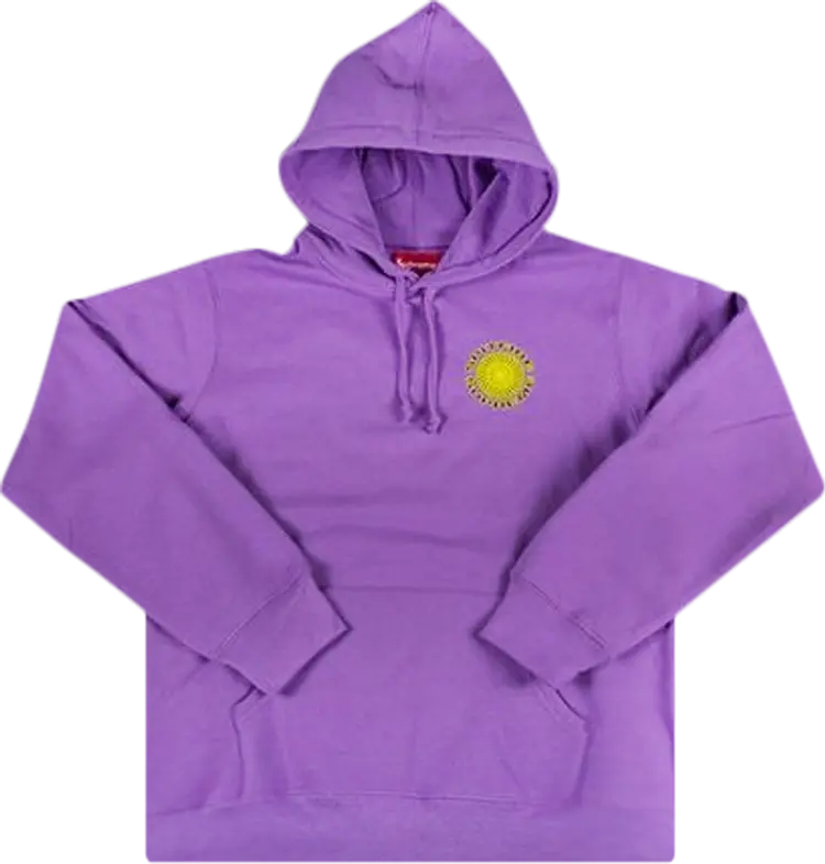 

Толстовка Supreme x Spitfire Hooded Sweatshirt 'Purple', фиолетовый