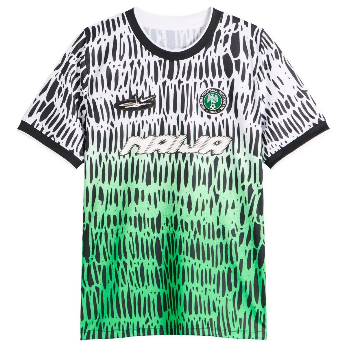 Футболка с принтом X slawn nigeria pre-match top Nike, Multi