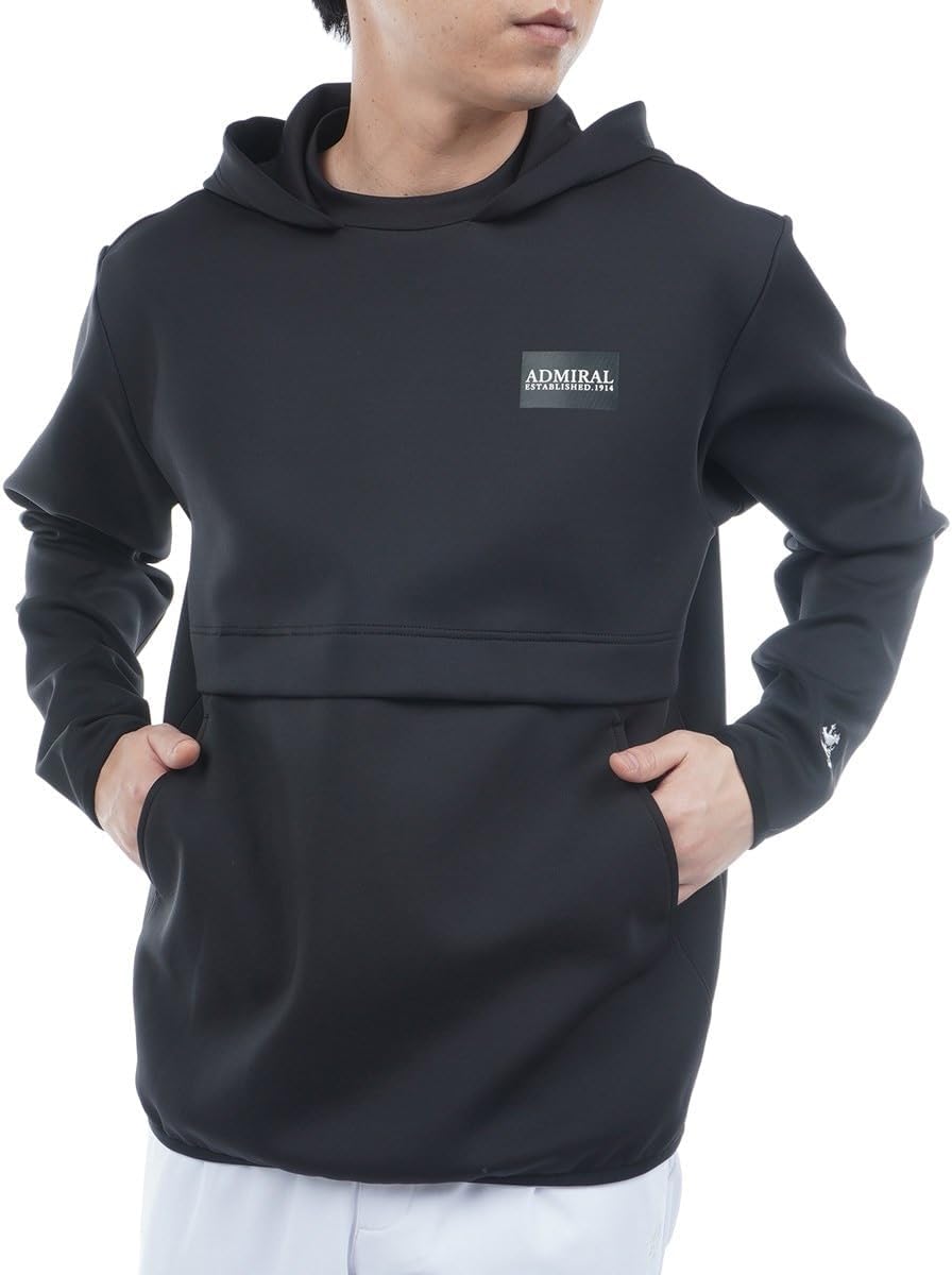 

Худи Admiral Golf, картонное худи, черное, LL, Черный, Худи Admiral Golf, картонное худи, черное, LL