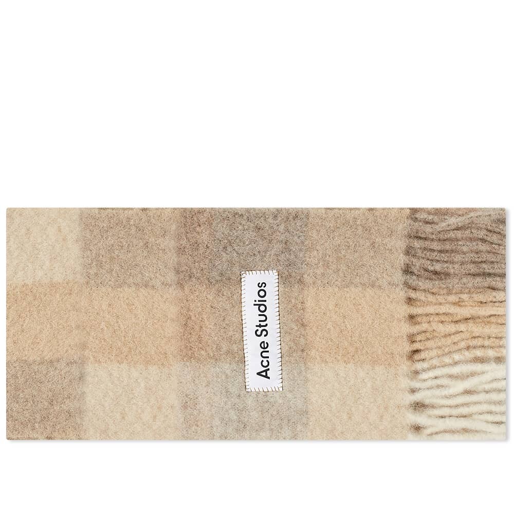 

Шарф Acne Studios Vally Check Scarf