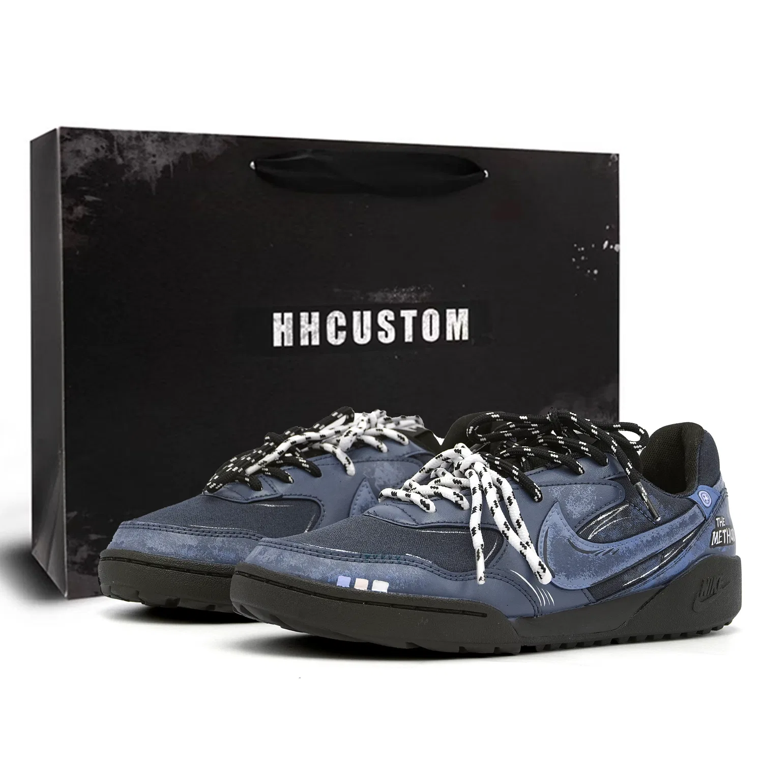 Детские скейтборд-кроссовки низкие Nike Skateboard Shoes, Blue — фото 4