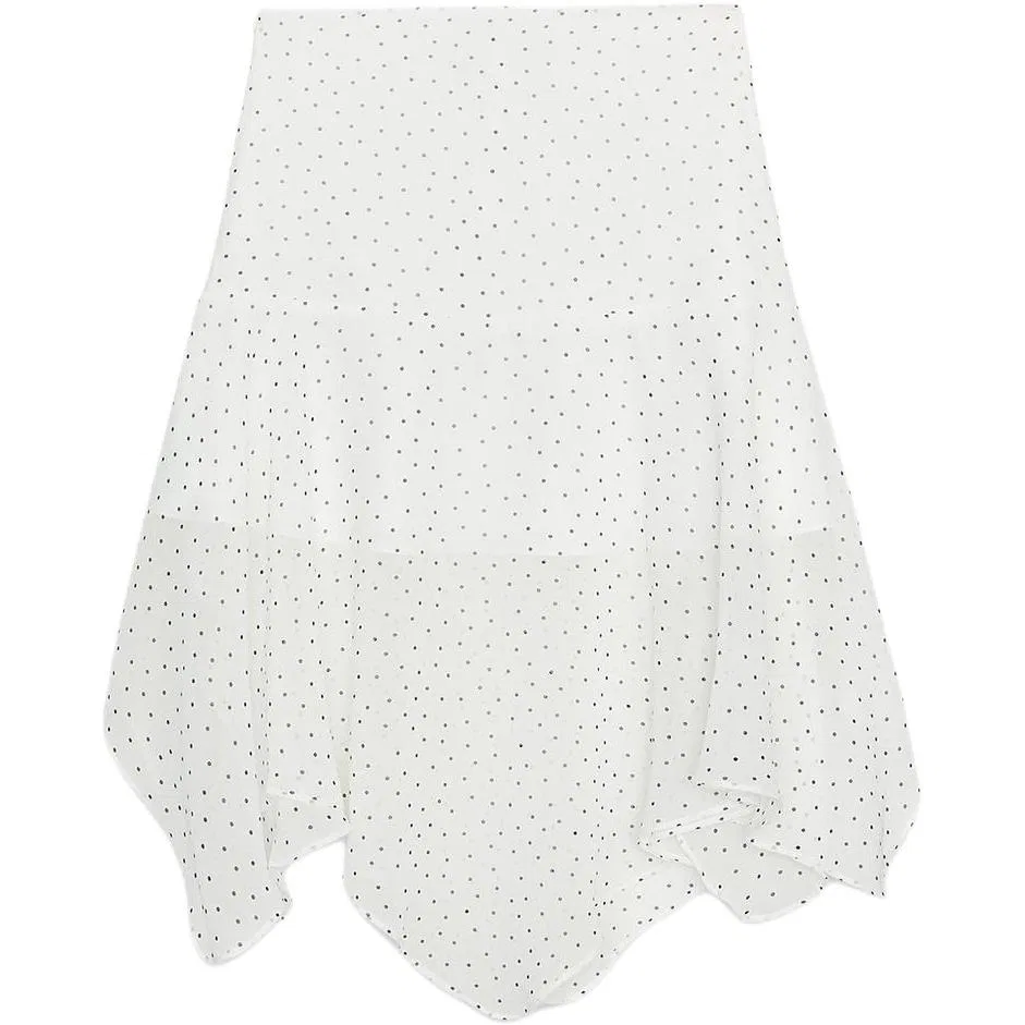 Женская повседневная длинная юбка White/Black ZARA — фото 3