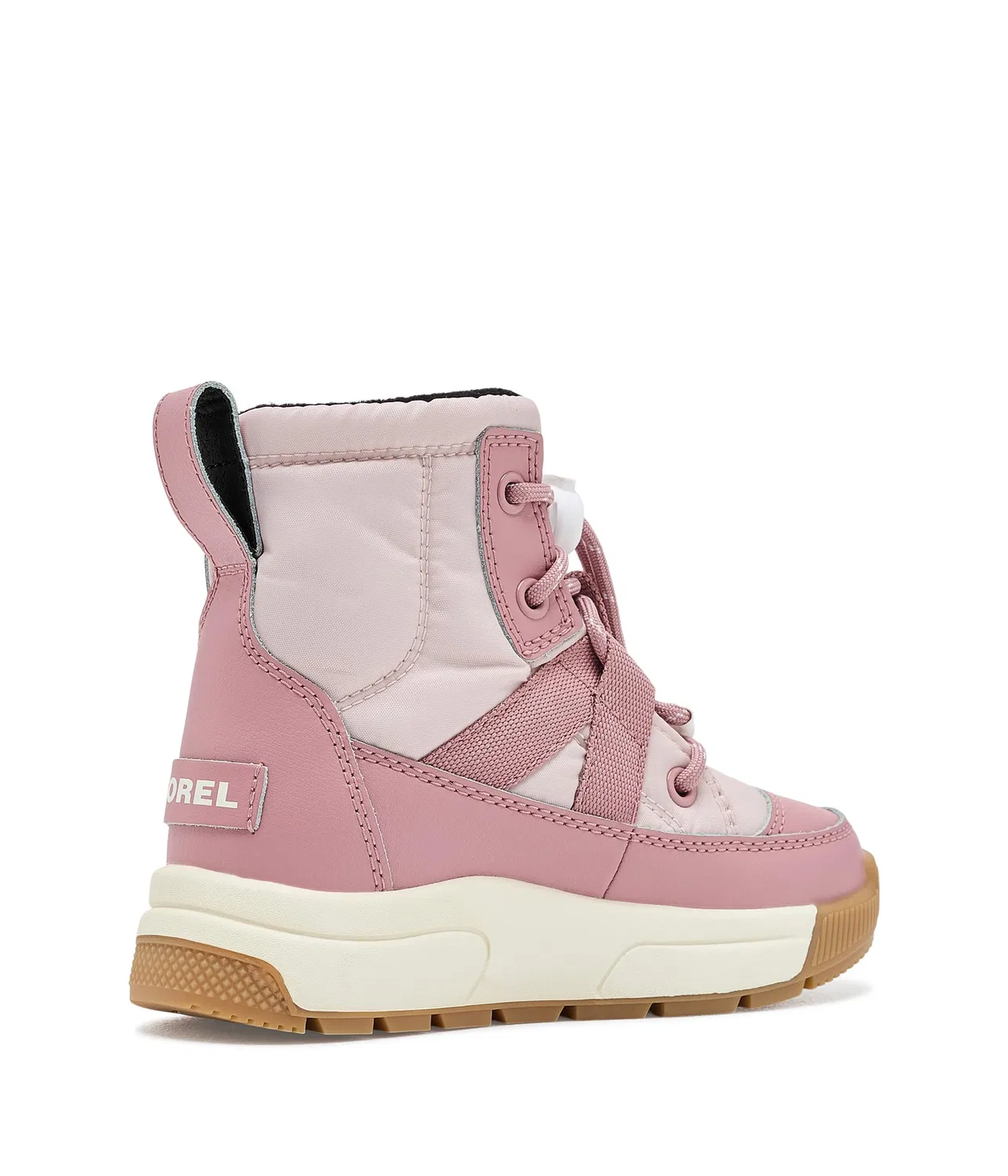 Водонепроницаемые ботинки Whitney III Mid Waterproof (для маленьких детей) Sorel Kids, Pink Salt/Eraser Pink — фото 4