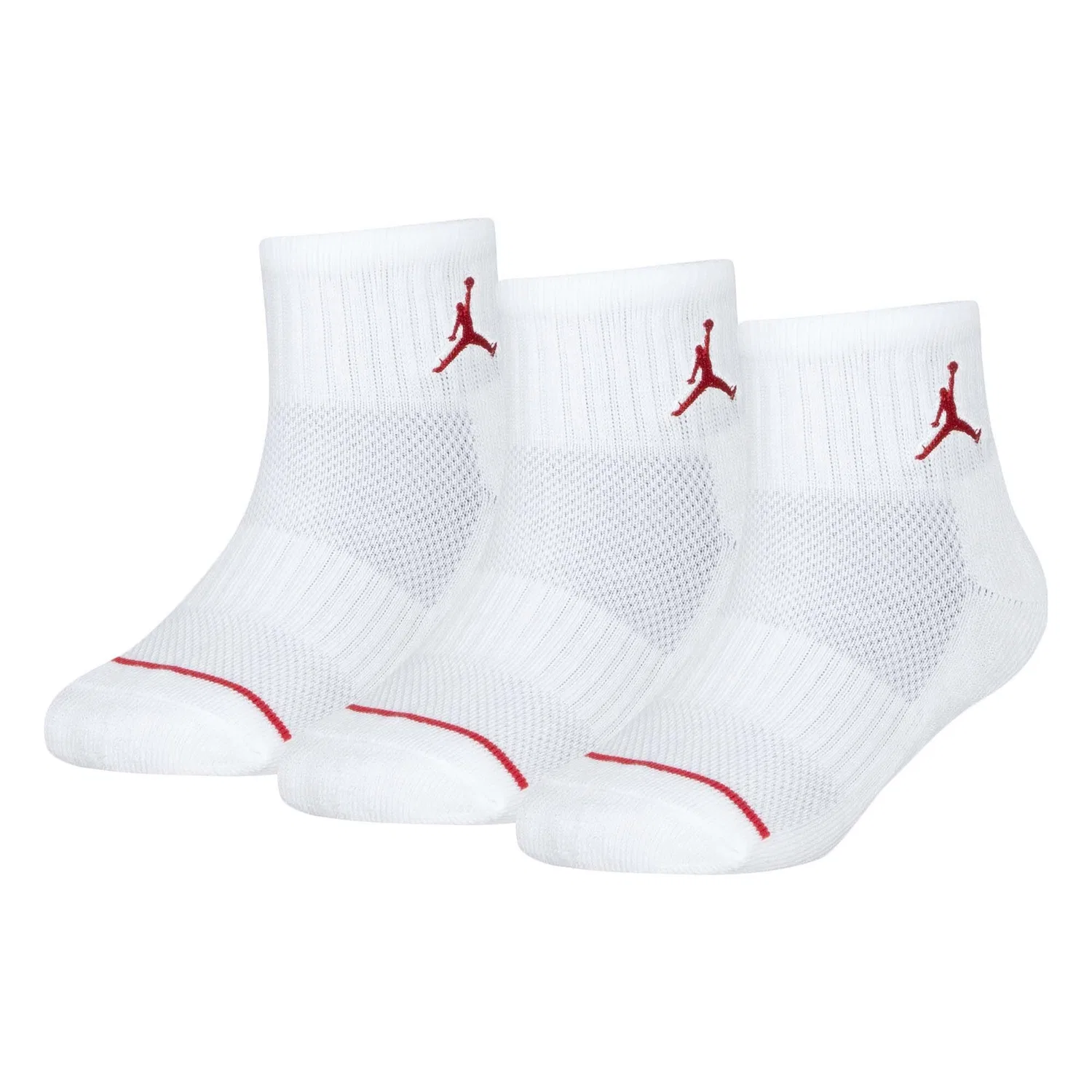 Детские носки с принтом Jordan Jhn Jordan Jumpman Quarter Socken Jordan, Weiß
