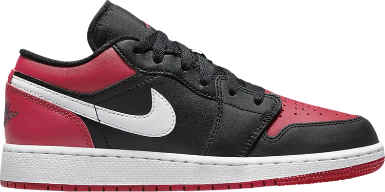 

Кроссовки Air Jordan 1 Low GS Alternate Bred Toe, черный