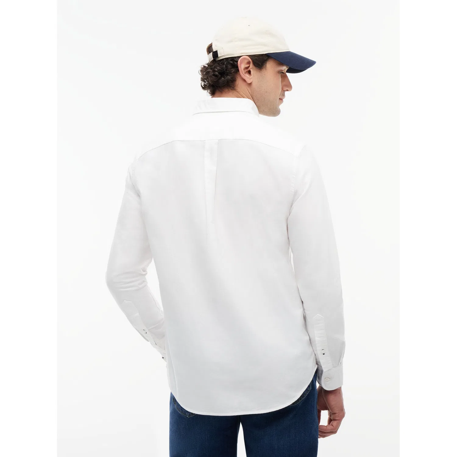 Мужская рубашка с длинным рукавом Regular Fit Tommy Hilfiger, White — фото 2