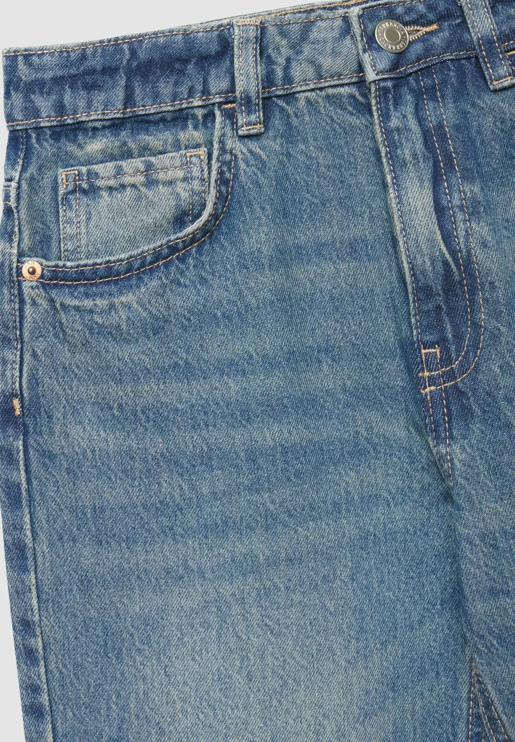 Джинсы свободного кроя - прямые джинсы Terranova, Blu Denim Scuro — фото 3
