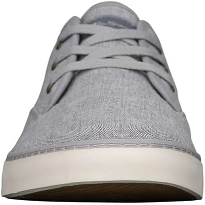 Мужские кеды Ben Sherman Camden Classic из ткани, белый/серый — фото 4