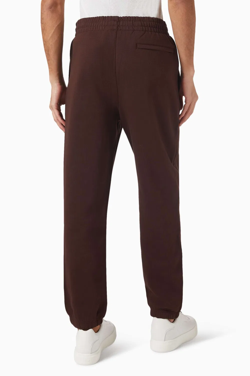 Calvin Klein Спортивные штаны хлопковые с принтом ретро, коричневый — фото 3