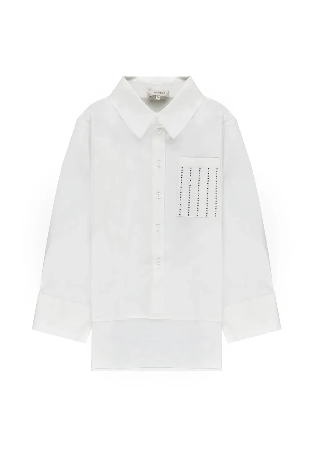Блузка на пуговицах Twinset, Bianco