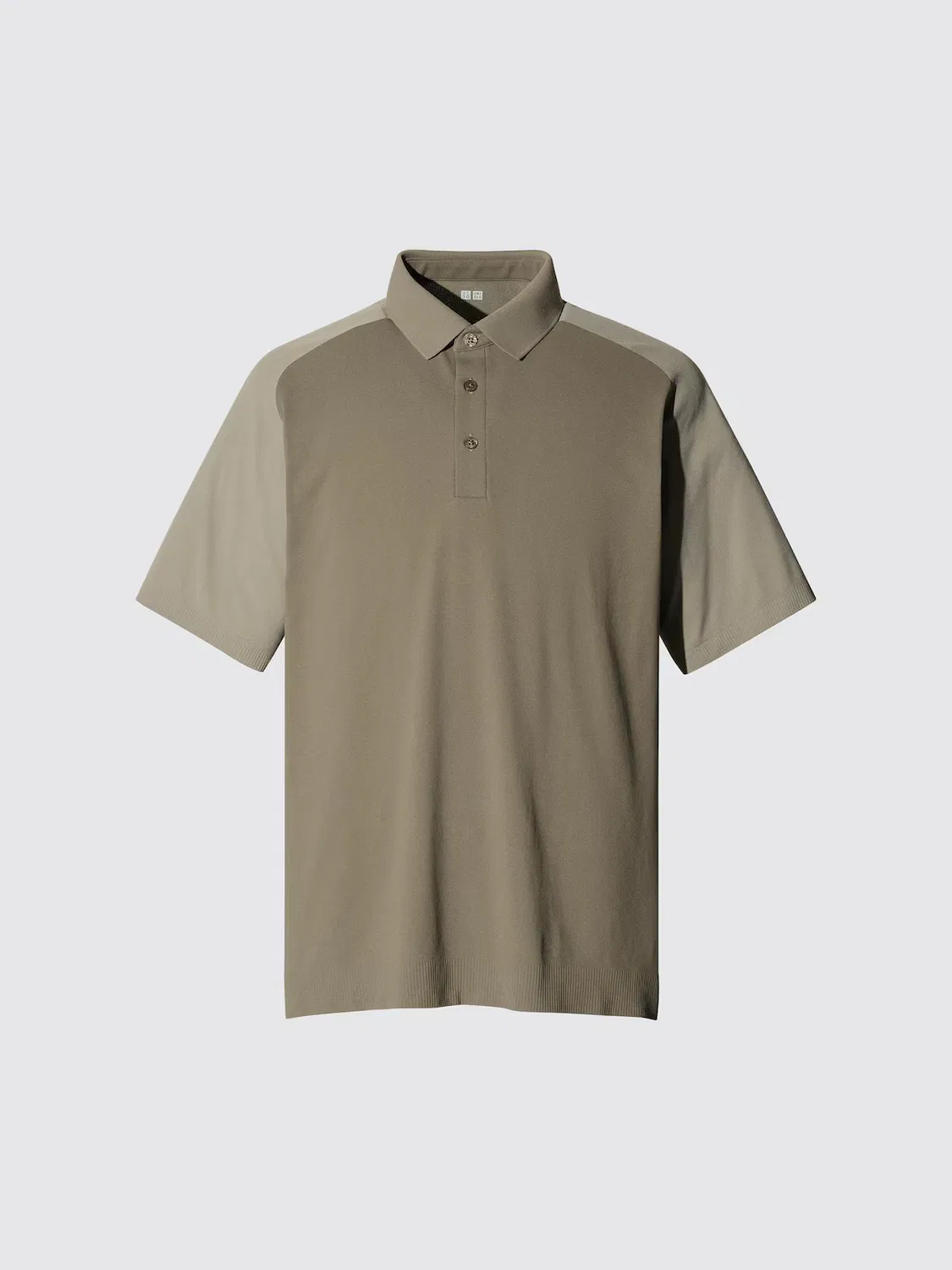 Рубашка поло Uniqlo, Adam Scott Tournament Wear Edition, для спорта и повседневной носки, коричневый