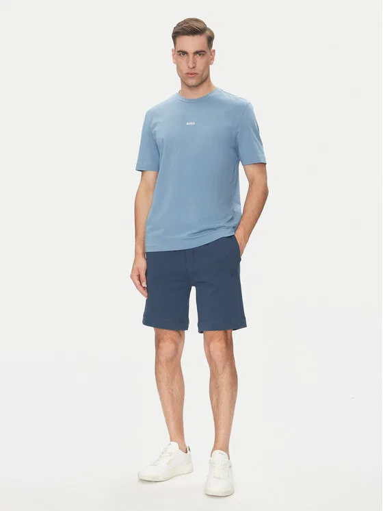 Футболка relaxed fit Tchup Boss, синий — фото 2