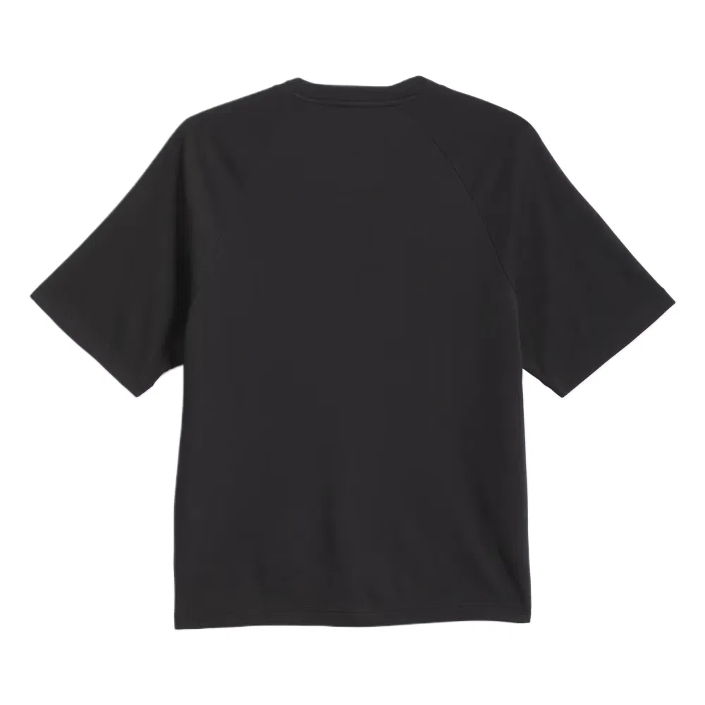 Футболка с круглым вырезом, умеренная, Adidas Originals, Black/Khaki Three — фото 3