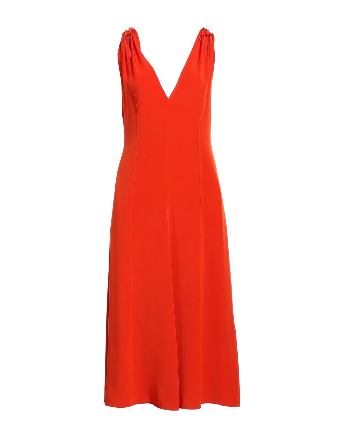 

Платье Victoria Beckham Midi, оранжевый