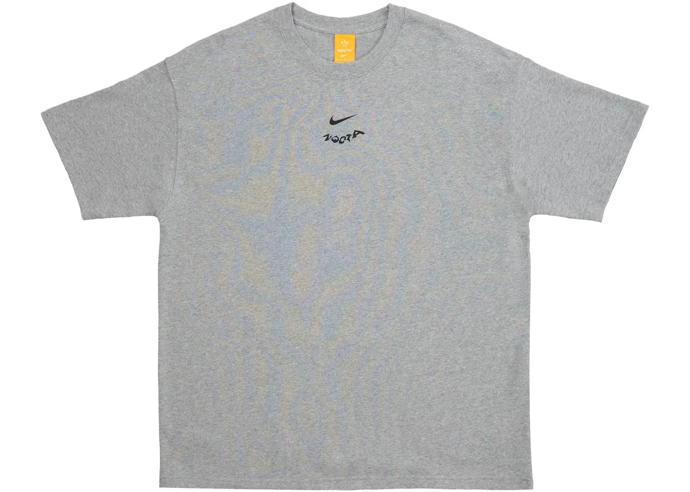 Мужская футболка с принтом Nike x NOCTA Yasuke Tee, Dark Grey