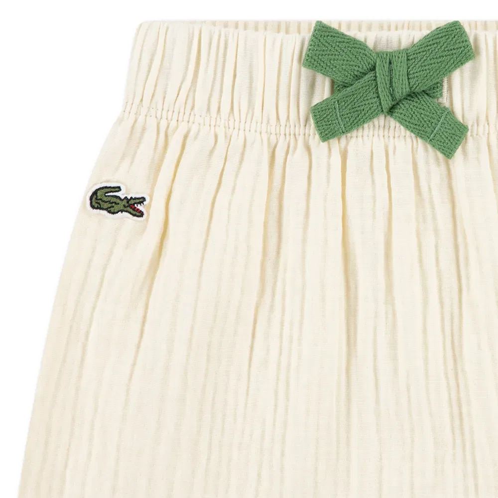 Брюки Lacoste Kids, бежевый — фото 3