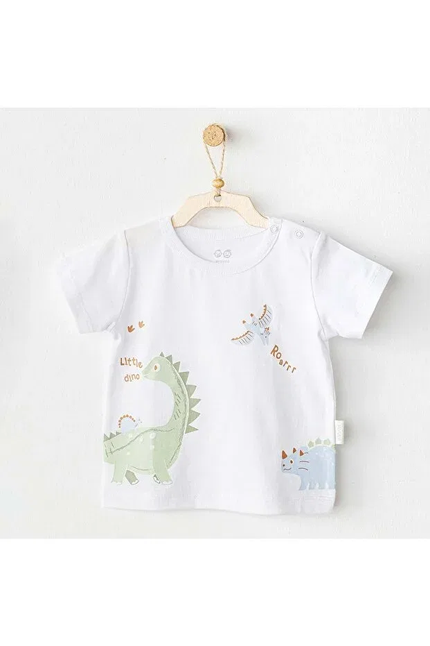 Детская футболка с коротким рукавом Andywawa, White