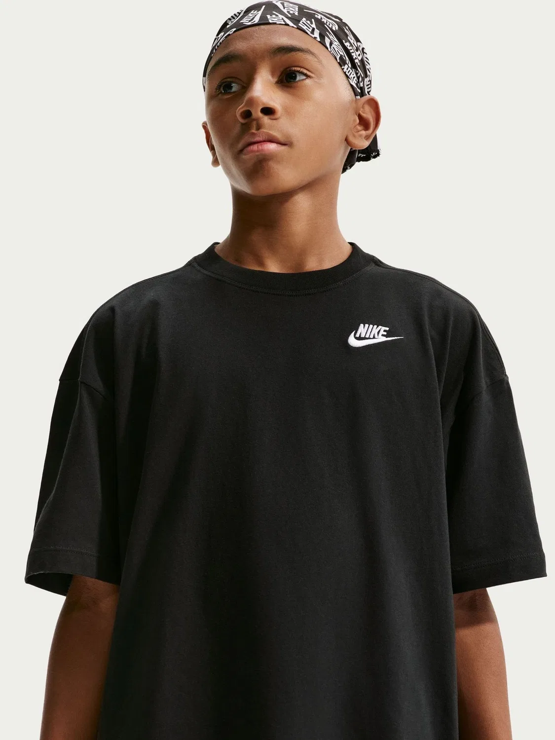 Футболка Nike Sportswear Oversized Futura Nike, черный — фото 3