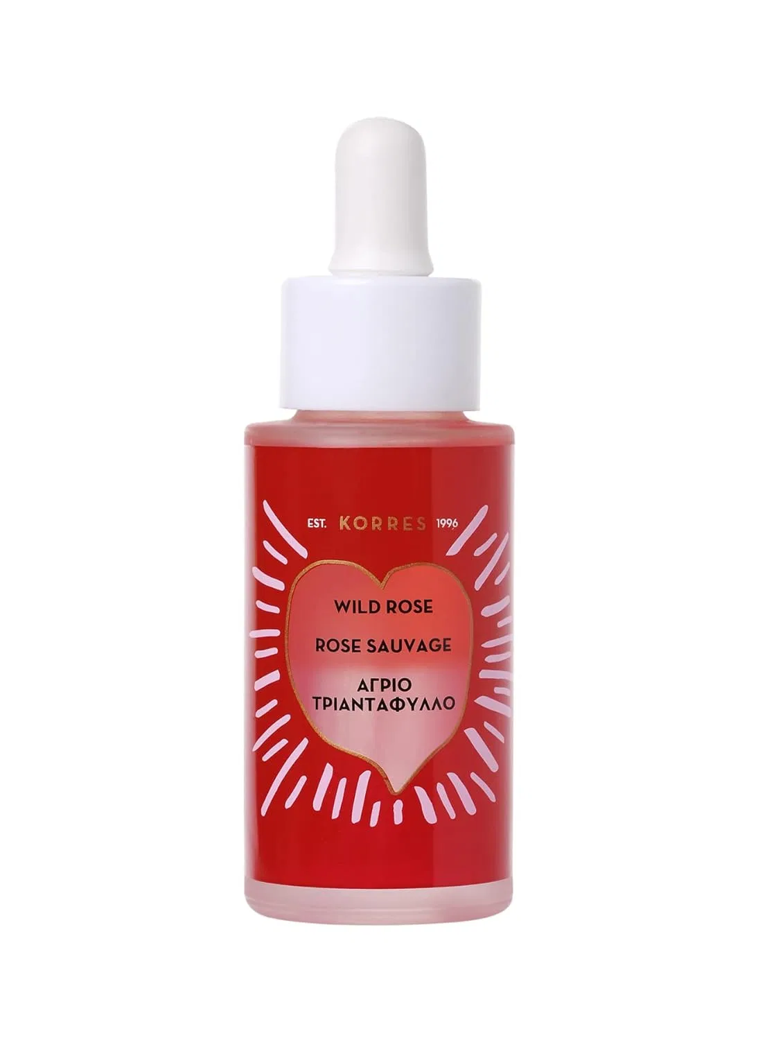 Бустер Korres — Двухфазный «Wild Rose % Vitamin C Advanced Brightening» от