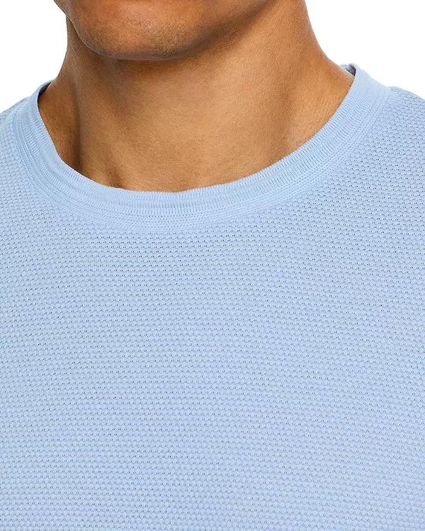 Мужская футболка с коротким рукавом Tiburt tee Boss, Light Pastel Blue — фото 4