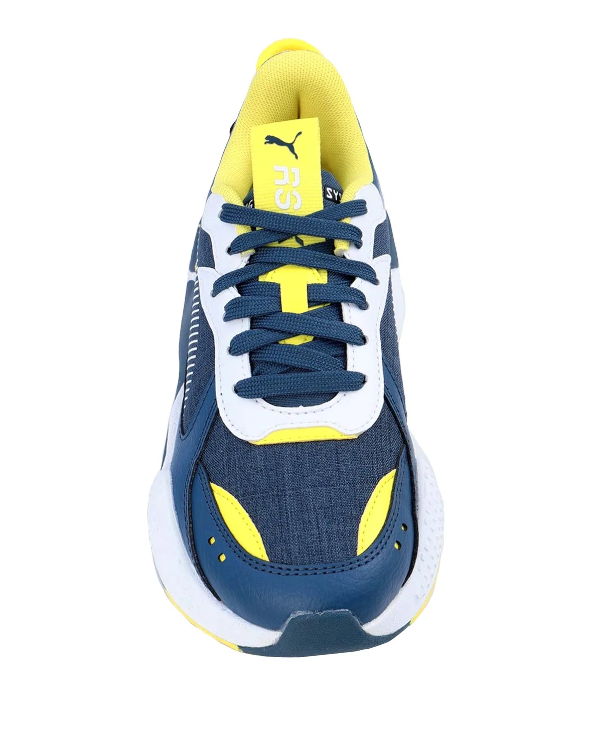 Детские кроссовки для девочек с принтом Rs-X Collegiate Jr Puma, синий — фото 4