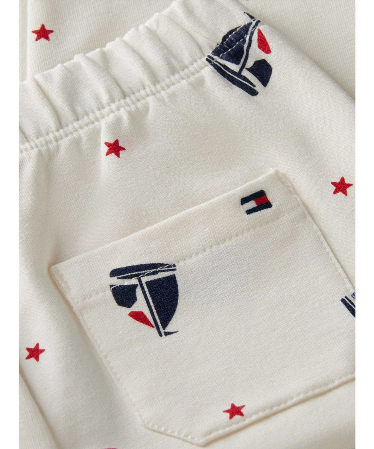 Детские спортивные штаны с принтом Йот и Звезды TOMMY HILFIGER, Multi — фото 3