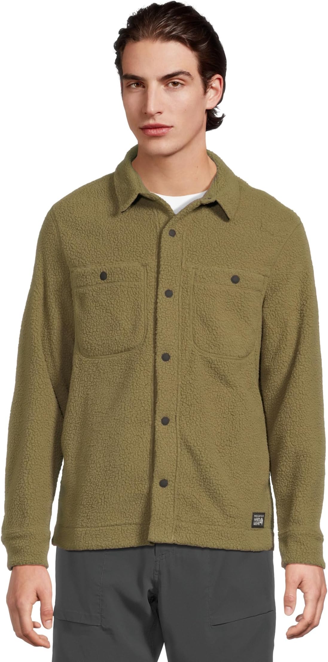 

Мужская флисовая куртка HiCamp Mountain Hardwear, Combat Green