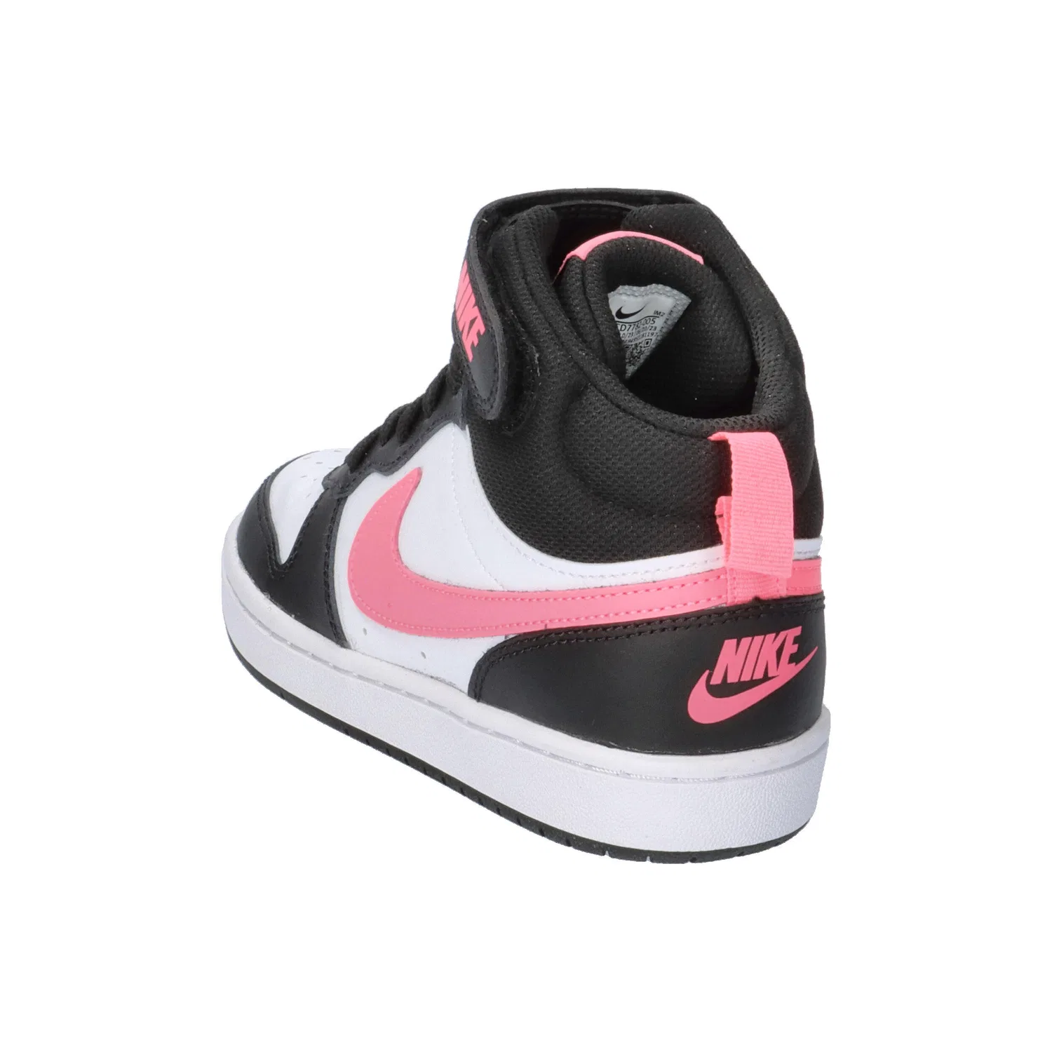 Детские кроссовки с высоким верхом Court Borough Mid 2 Nike, Schwarz — фото 4