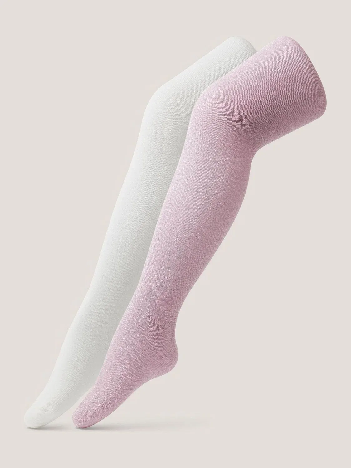 Колготки детские Monsoon Pink Frosted, 2 пары, розовые